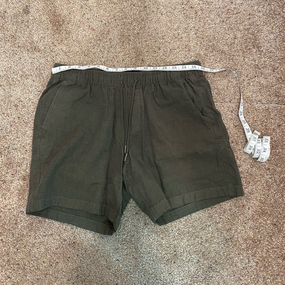 Abercrombie & Fitch Men’s Linen Blend Pull-On Shorts